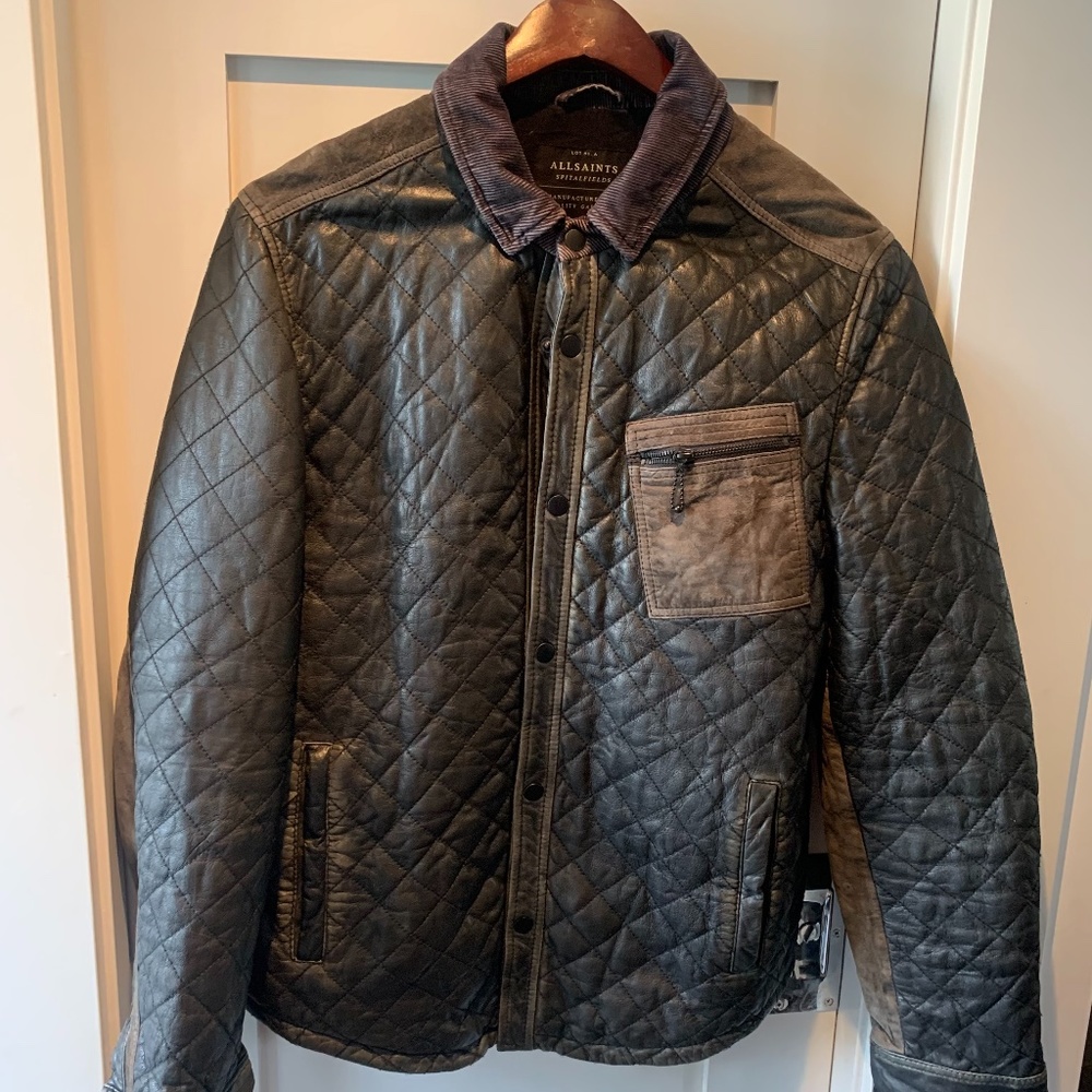 All Saints Leather Jacket